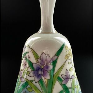 Otagiri vintage porcelain bell made in Japan likely around the 1970’s